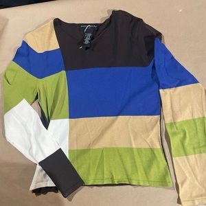 August Silk Women’s Small Long Sleeve Shirt